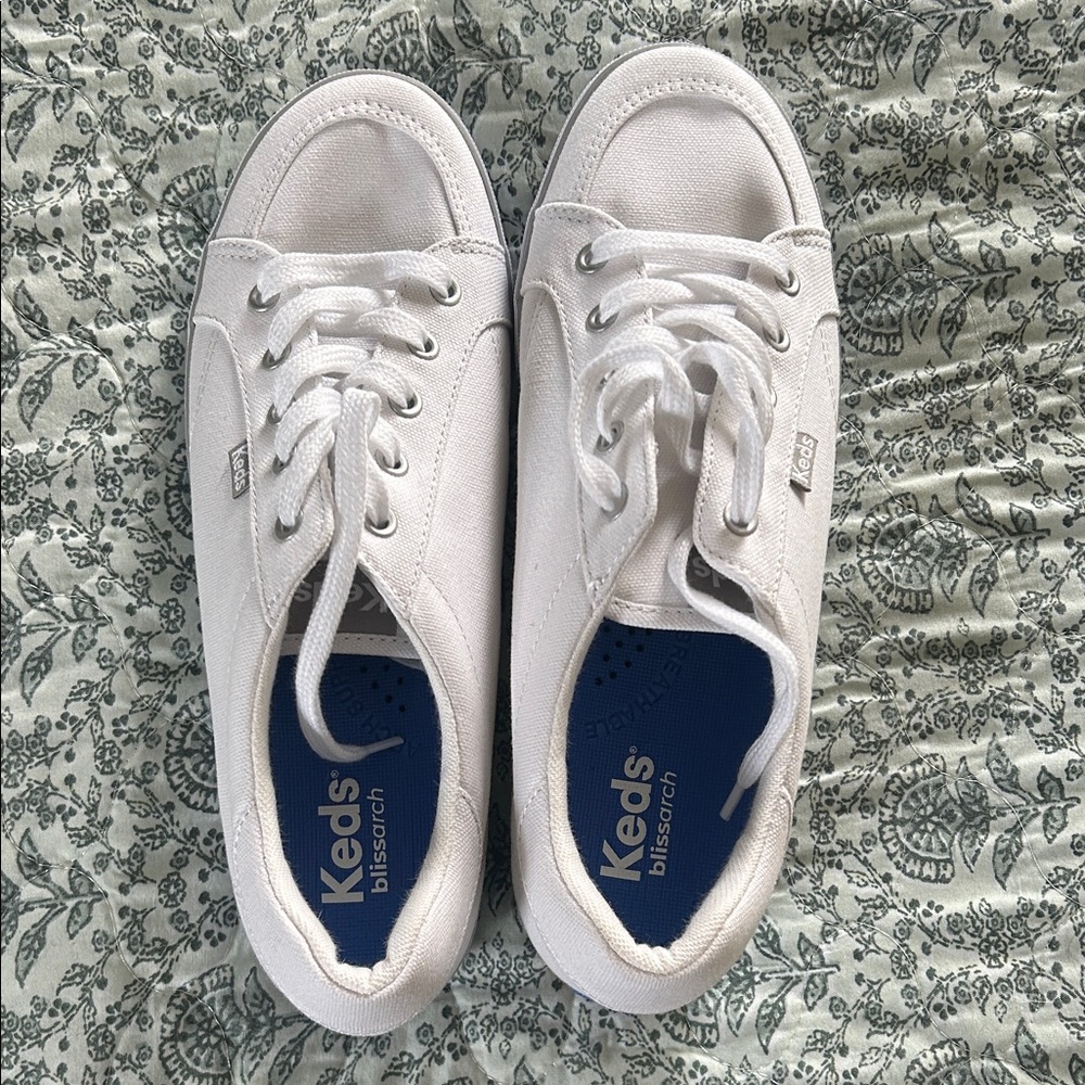 Keds Kids Classic White Sneakers